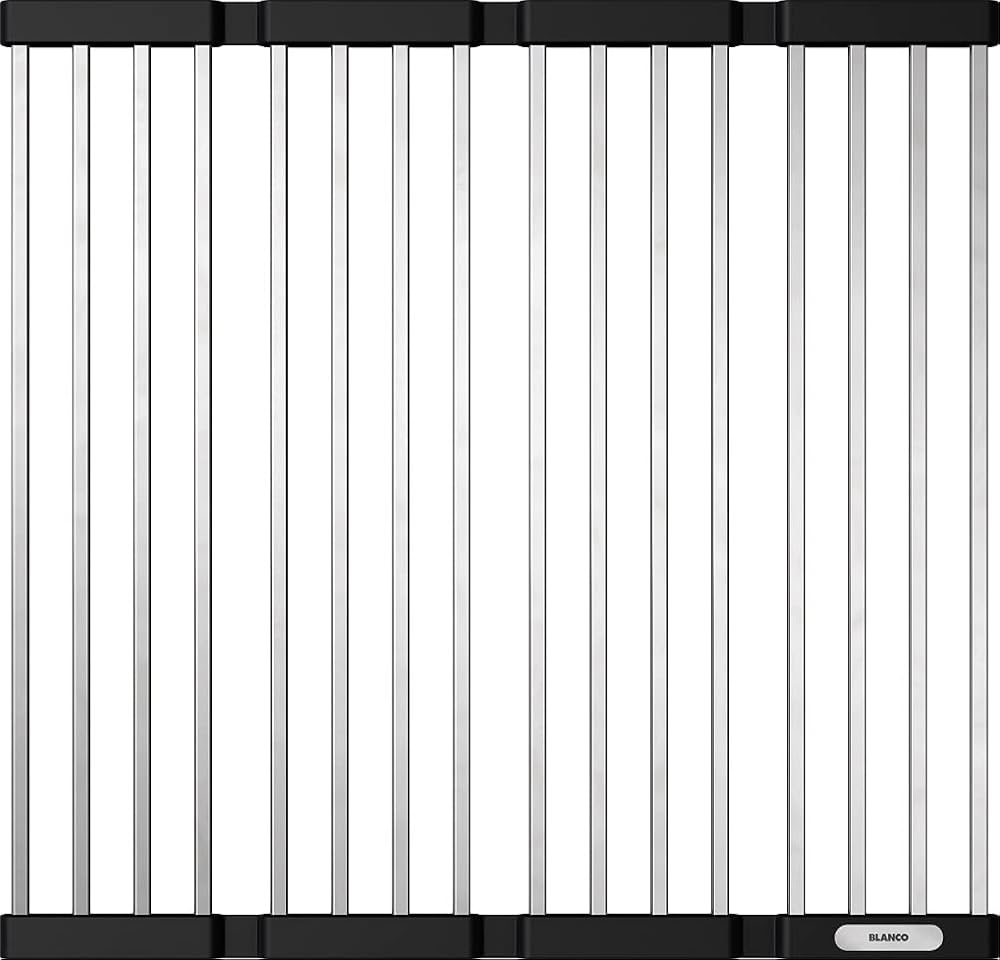 BLANCO 238483 Folding mat, 440 mm, Black/Silver : Amazon.ca